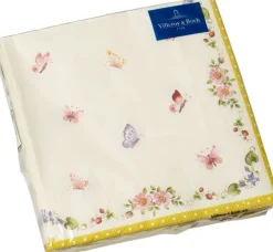 Villeroy&Boch Easter lautasliina Perhoset 33x33 cm