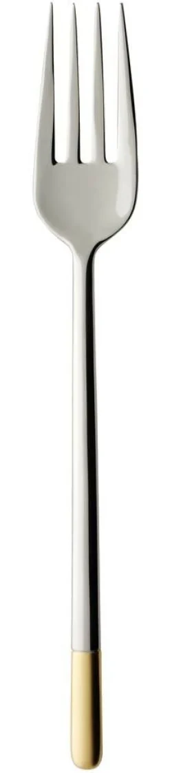 Villeroy&Boch Ella Partially Gold Plated Tarjoiluhaarukka 244mm