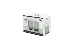 Villeroy&Boch Like Juomalasisetti 8x12 cm 0,39l Sage 2-os.