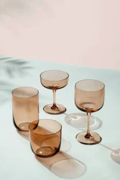 Villeroy&Boch Like Vesilasisetti 9x8 cm 0,28l Clay 2-os.