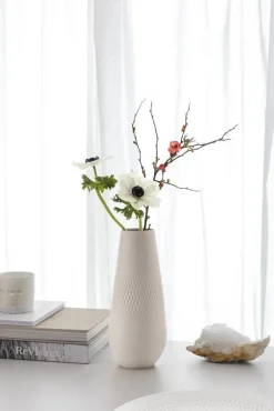 Villeroy&Boch Manufacture Collier vaasi 11,5x11,5x26 cm 1,57 L carre beige