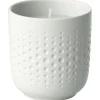 Villeroy&Boch Manufacture Collier Blanc tuoksukynttilä 8,5x8,5x9 cm 0,28l Perle Sparkle