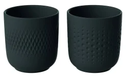 Villeroy&Boch Manufacture Collier Noir muki 2 kpl musta