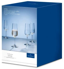 Villeroy&Boch Ovid Kuohuviinilasisetti 0,25l 4-os.