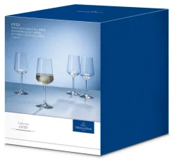 Villeroy&Boch Ovid Valkoviinilasisetti 0,38l 4-os.