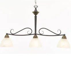 Virvatuli kattovalaisin Arpela 3-os. biljardi antiikinruskea