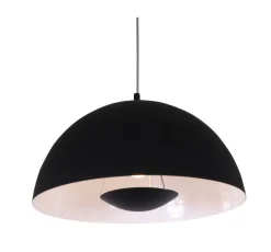 Virvatuli riippuvalaisin Cafe 2 musta/valkoinen