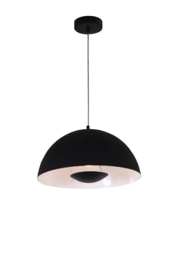 Virvatuli riippuvalaisin Cafe 2 musta/valkoinen