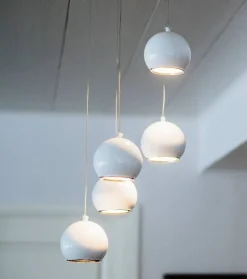 Virvatuli riippuvalaisin Bollen 5-os. LED valkoinen