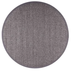 VM-Carpet Barrakuda 9371 antrasiitti,  Ø 240 cm, kantti 38