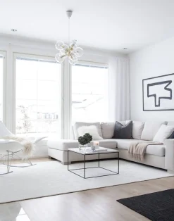 VM-Carpet Hattara 30 valkoinen,  200*300 cm