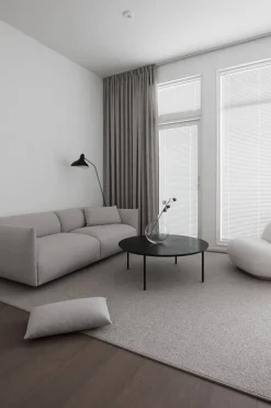 VM-Carpet Hiillos, 740 harmaa 160*230 cm, kantti 101 B