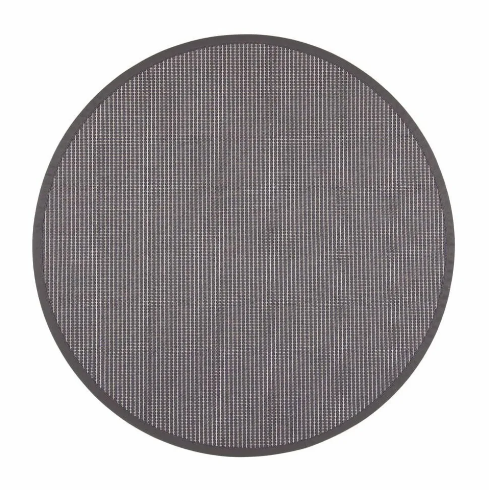 VM-Carpet Lyyra 78 tummanharmaa, Ø 240 cm, kantti 38