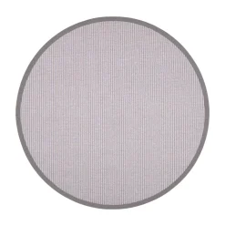 VM-Carpet Lyyra 66 vaaleanharmaa Ø 240 cm, kantti 29