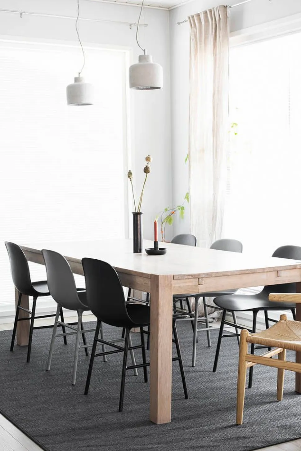 VM-Carpet matto Elsa 160x230 cm musta