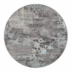 VM-Carpet matto Rustiikki ø 133 cm 32 turkoosi