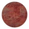 VM-Carpet matto Rustiikki ø 200 cm 14 puna-oranssi