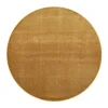 VM-Carpet matto Satine ø 160 cm 371 keltainen