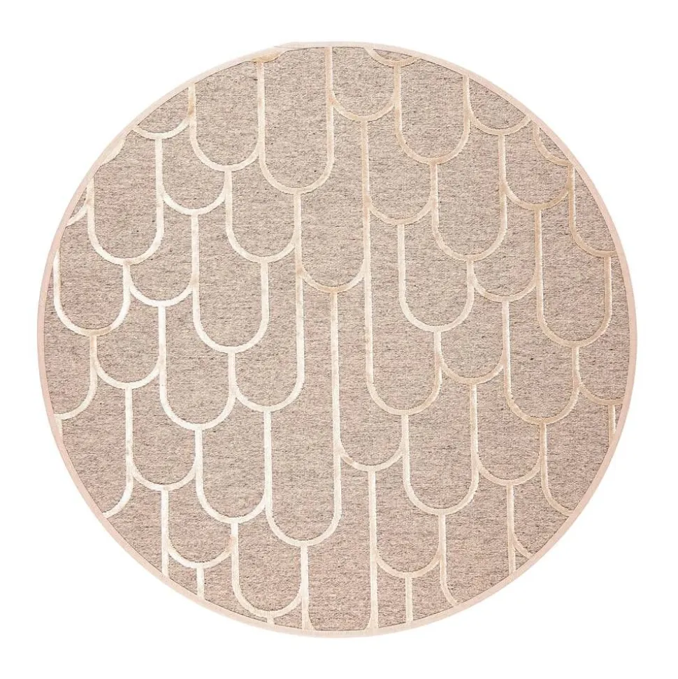 VM-Carpet Paanu, 1 beige, Ø 133 cm