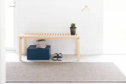 VM-Carpet Panama 9007 natural, 80*200 cm, kantti pellava