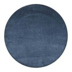 VM-Carpet Satine 791 sininen, Ø 133 cm, kantti 5447