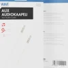 Wave audiokaapeli 2 m 3, 5mm valkoinen