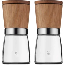 WMF maustemylly Ceramill Nature 13,5 cm 2 kpl tammi/lasi