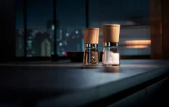 WMF maustemylly Ceramill Nature 13,5 cm 2 kpl tammi/lasi