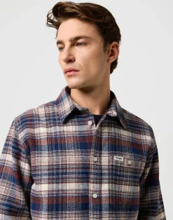 Wrangler paita 112371556 Brushed 1 Pkt