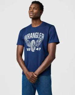 Wrangler t-paita 112371477  Americana Tee Regular fit