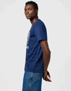 Wrangler t-paita 112371477  Americana Tee Regular fit