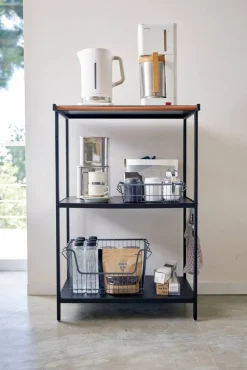 Yamazaki hylly Tower 3 tasoa musta