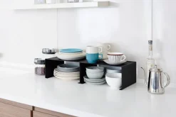 Yamazaki hyllykoroke Tower pinottava musta