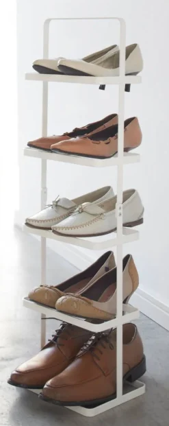 Yamazaki kenkäteline kapea valkoinen