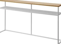 Yamazaki konsolipöytä Tower hyllyllä valkoinen