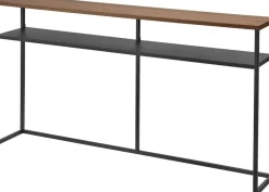 Yamazaki konsolipöytä Tower hyllyllä musta