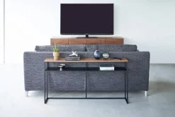 Yamazaki konsolipöytä Tower hyllyllä musta