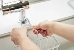 Yamazaki kori tiskialtaaseen Tower valkoinen