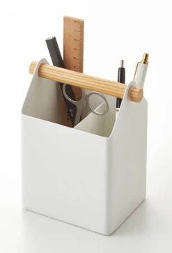 Yamazaki kynäteline valkoinen