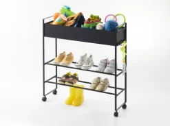 Yamazaki säilytyskärry Tower musta