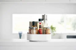 Yamazaki tarjotin Tower pyörivä valkoinen