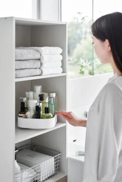 Yamazaki tarjotin Tower pyörivä valkoinen