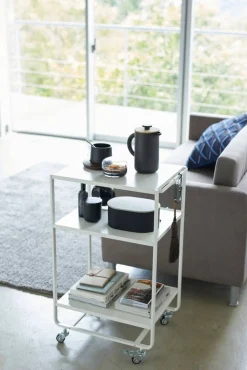 Yamazaki Tower tarjoiluvaunu valkoinen