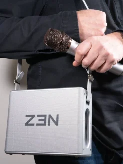 Z3N karaokekaiutin Party B10 ja mikrofonit